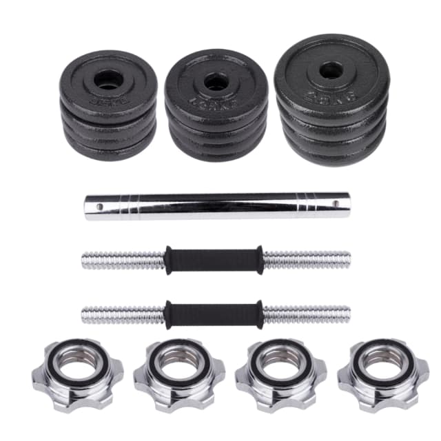 Thumbnail 2 de Unycos Iron Transformer 20 kg — maletín con barra de conexión 🏋️