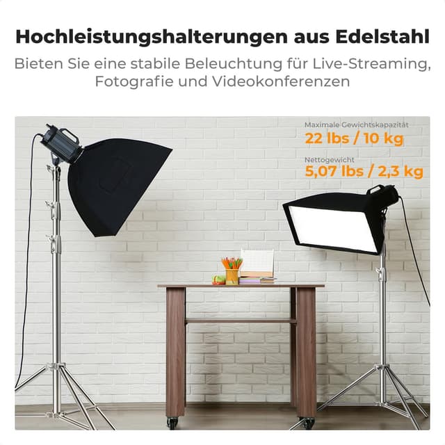 Thumbnail 5 de K&F CONCEPT 280cm Lichtstativ