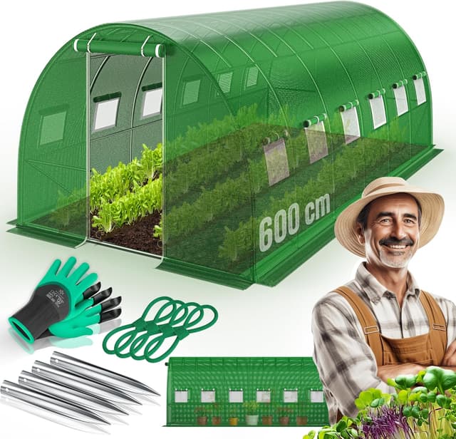 Imagen de KESSER Folientunnel 600x300cm 170g/m² en OfertitasTOP