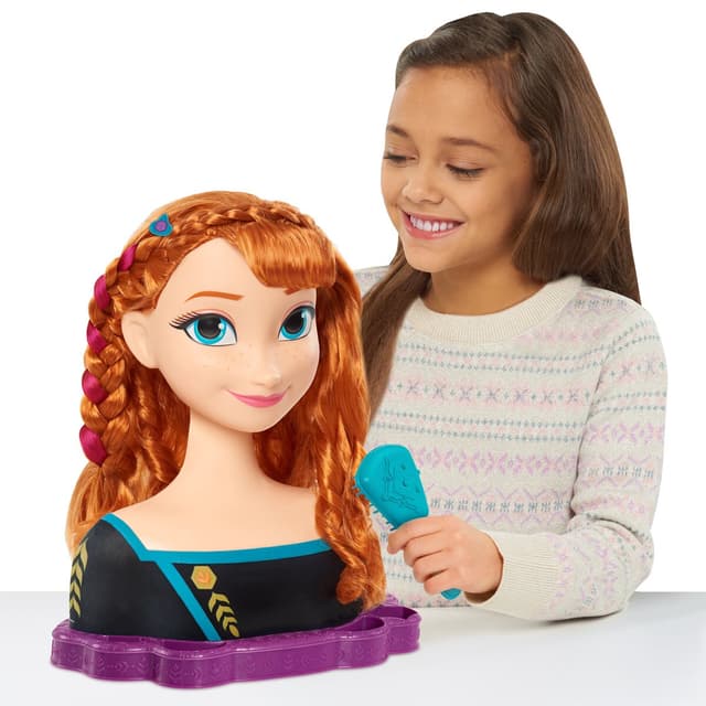Detalle 2 de Famosa Busto Deluxe Anna Disney Frozen 2