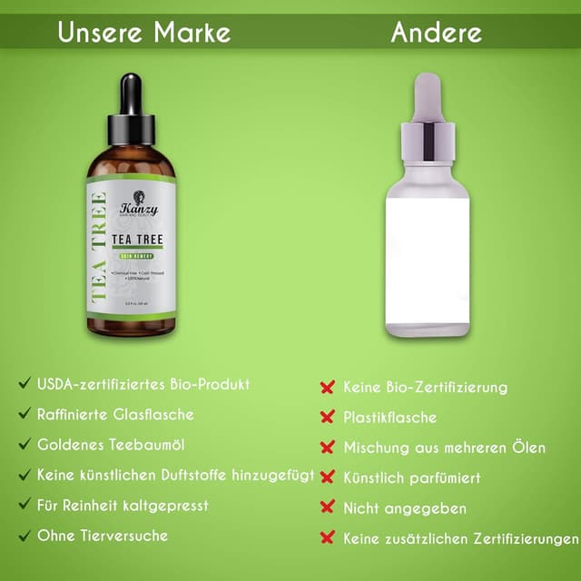 Thumbnail 5 de Kanzy Teebaumöl Naturrein 60ml Pipette