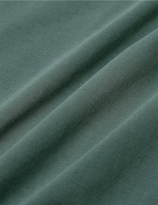 Detalle de CRZ YOGA camicia a maniche corte in cotone Pima con vestibilità ampia per allenamento