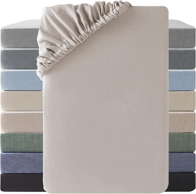 Detalle de SOULFUL Spannbettlaken 120x200 cm mit 25 cm