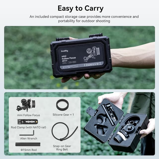 Thumbnail 6 de SMALLRIG 3010 Mini Follow Focus 15 mm 🎥