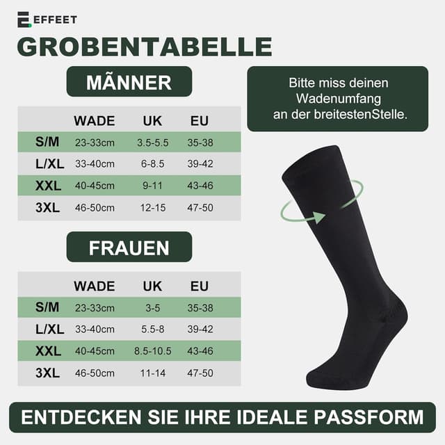 Thumbnail 4 de Effeet Kompressionsstrümpfe 35-50 für Damen und Herren