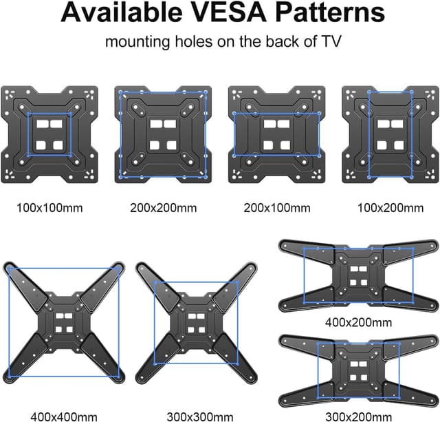 Thumbnail 6 de Suptek Corner TV Mount 748mm full motion