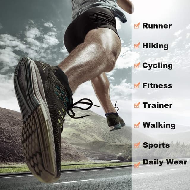 Thumbnail 6 de Coskefy Running Socks Thick Cushion 6 Pairs