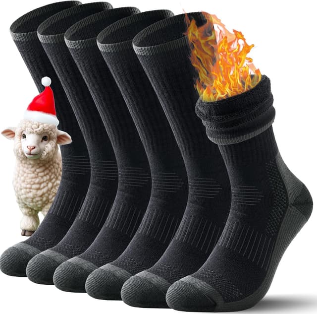 Imagen de TANSTC Merino Wool Thermal Socks 3 Pairs en OfertitasTOP