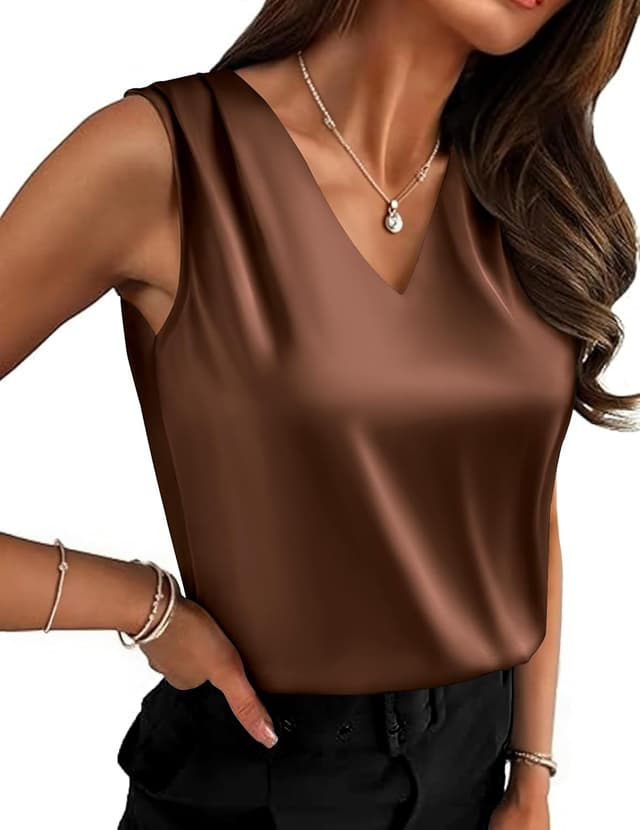 Thumbnail 5 de Zeagoo Silk Satin Camisole 95% Polyester
