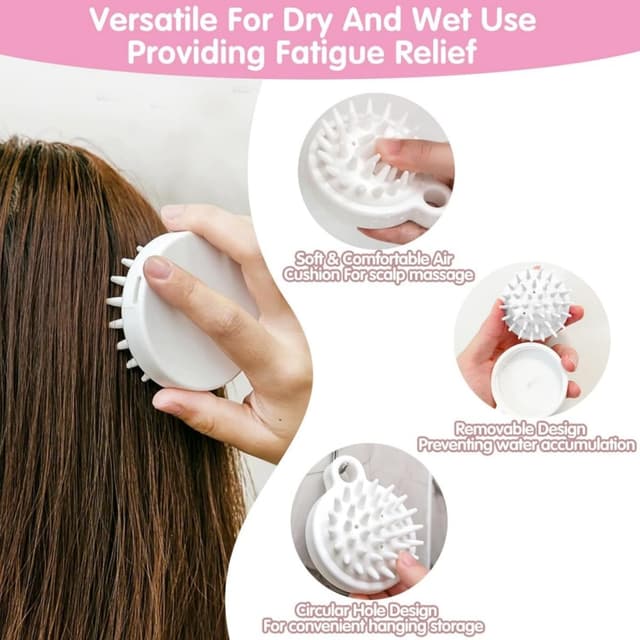 Thumbnail 5 de Haaröl Applikator 2er Set mit Kopfhautbürste