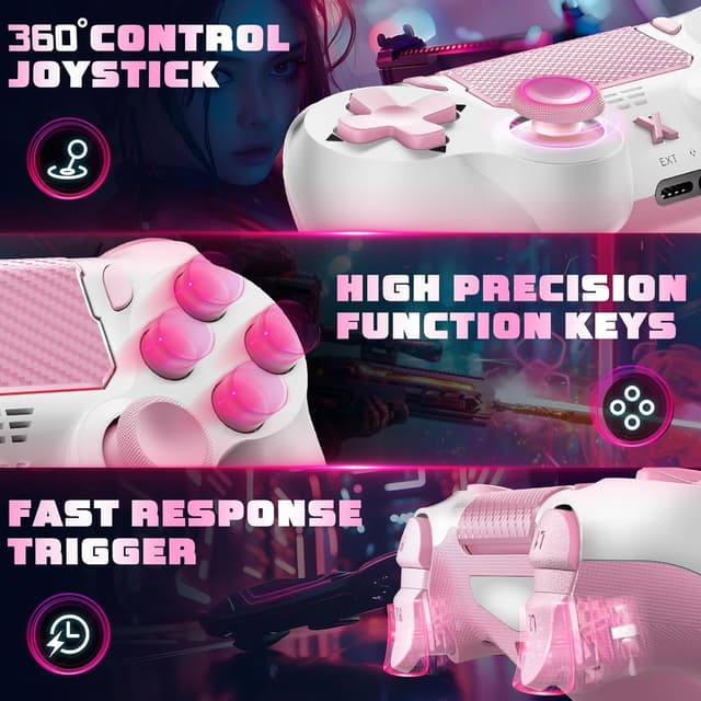 Thumbnail 2 de Glitfix Controller per PS4 Wireless 800 mAh