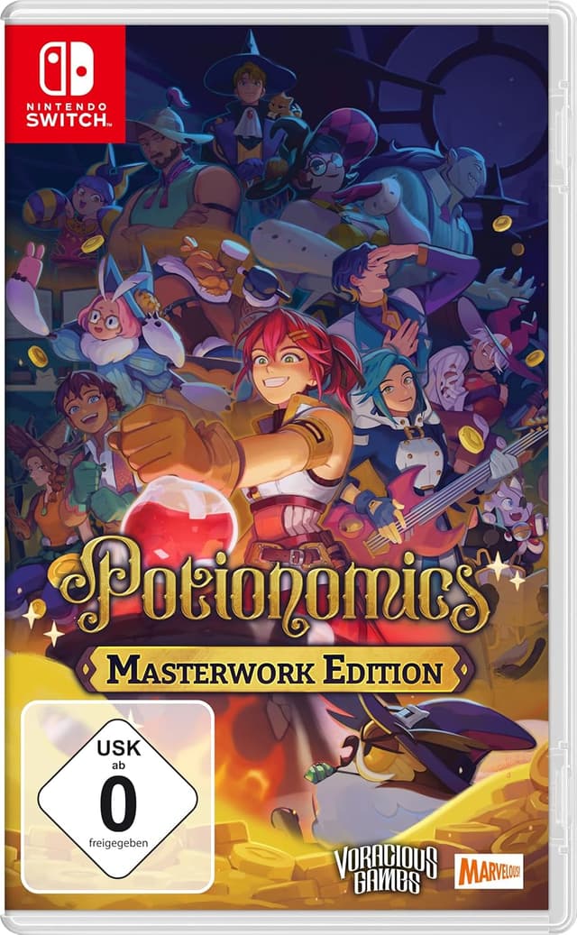 Detalle de Potionomics: Masterwork Edition – Switch