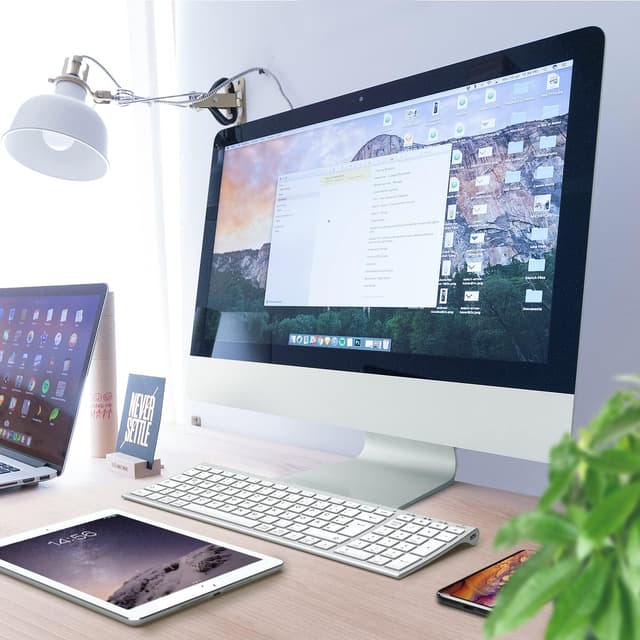 Thumbnail 6 de iClever BK10 Bluetooth Tastatur 3‑Geräte