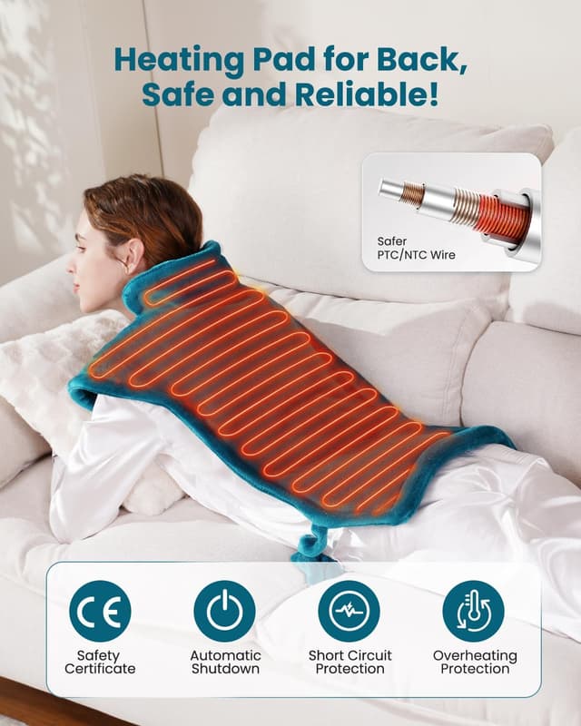 Thumbnail 3 de KNQZE Gewichtete Heizdecke 60x85 cm