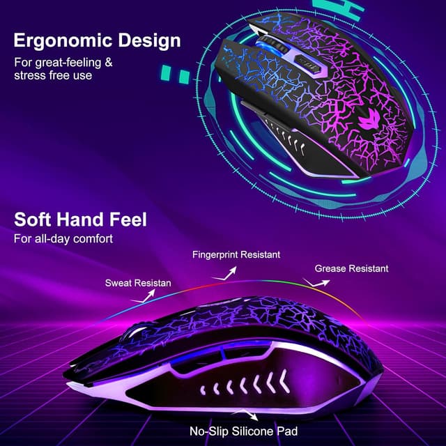 Thumbnail 4 de LuLabboard Wireless Gaming Mouse 2400 DPI