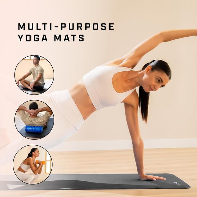 Thumbnail 1 de KG Physio Yoga Mat 183cm high-density NBR