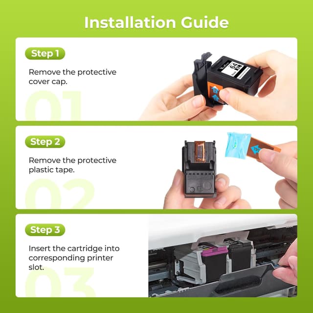 Detalle de 64XL Ink Cartridge Combo 2-Pack ๐จ