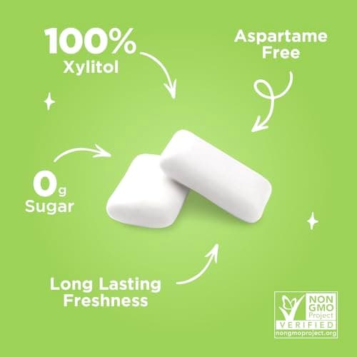 Thumbnail 4 de PUR Gum Kaugummi mit Xylit 55 Stück 🍬