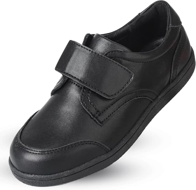 Detalle de Mioceko Kids School Shoes Comfortable Trainers with Hook and Loop Fastenings