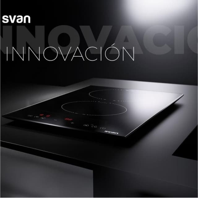 Detalle 1 de svan SI2301 Placa inducción 2 zonas 3500W