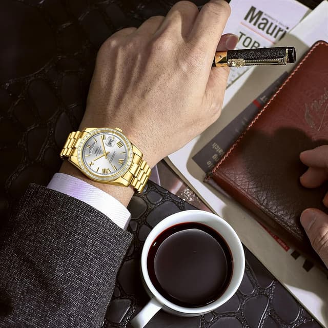 Detalle 1 de NIBOSI Men analogue quartz watch 39 mm