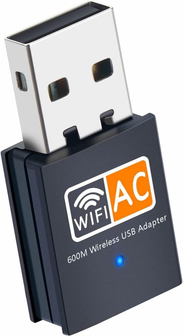 Detalle de AC600 Dual Band USB WiFi Dongle (2.4GHz & 5GHz) for PC, Laptop & HTPC