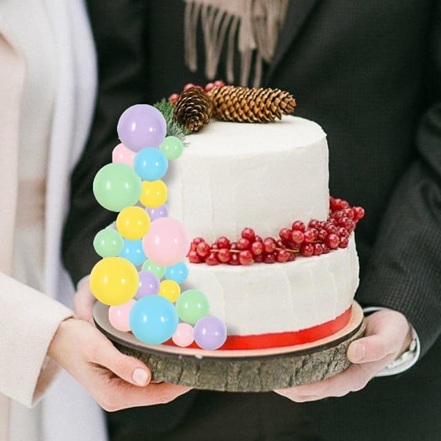 Thumbnail 4 de RIBBOOO 40 pcs pastel foam cake toppers ๐ฐ