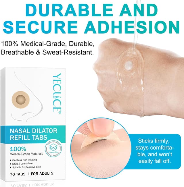 Thumbnail 3 de Cerotti nasali magnetici 70 pezzi 🩺