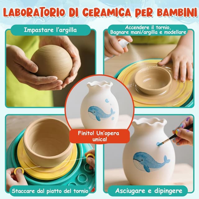 Thumbnail 1 de Lehoo Castle Tornio in ceramica 12 colori