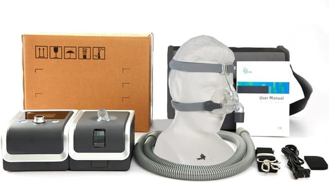 Thumbnail 6 de BMC GII E-20A sleep ventilator (fully automatic) with full size nose mask set for quieter breathing during sleep
