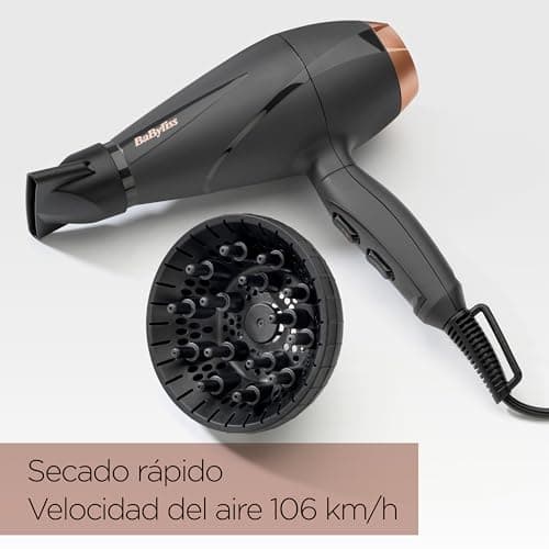 Detalle 2 de BaByliss 6709DE Secador Smooth Pro 2100 ✨ Profesional Ligero