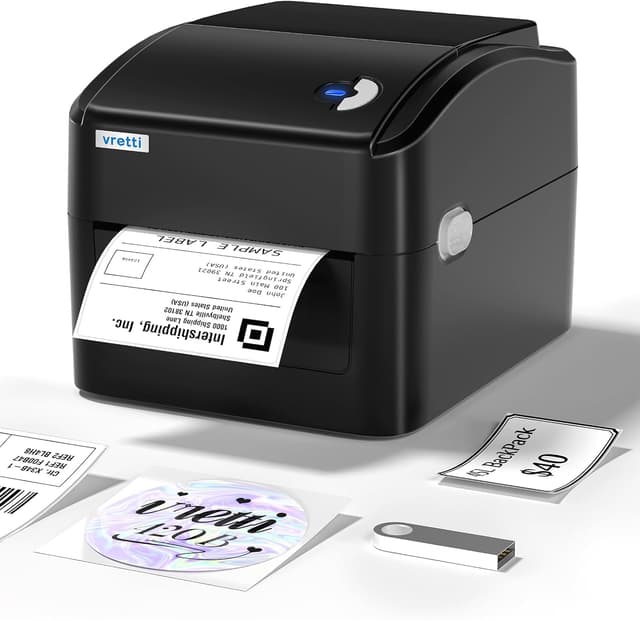 Detalle de vretti USB Thermal Label Printer for Shipping 4x6