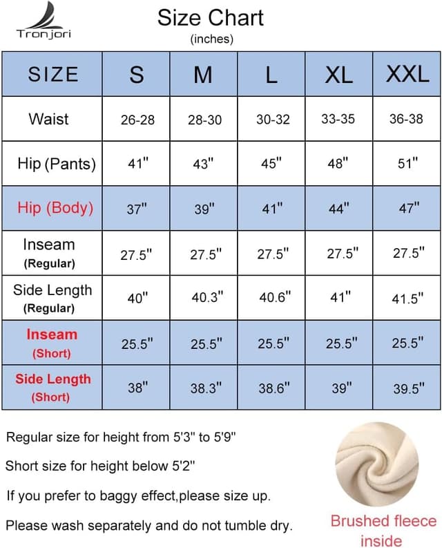 Thumbnail 5 de Tronjori High Waisted Sweatpants S‑XXL