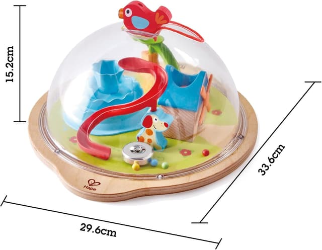 Detalle 2 de Hape E0458 Sunny Valley Adventure Dome magnetic maze playset