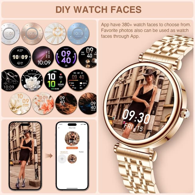 Thumbnail 3 de Betatree Reloj Inteligente Mujer 🌟 1,3" con Llamadas y Modos