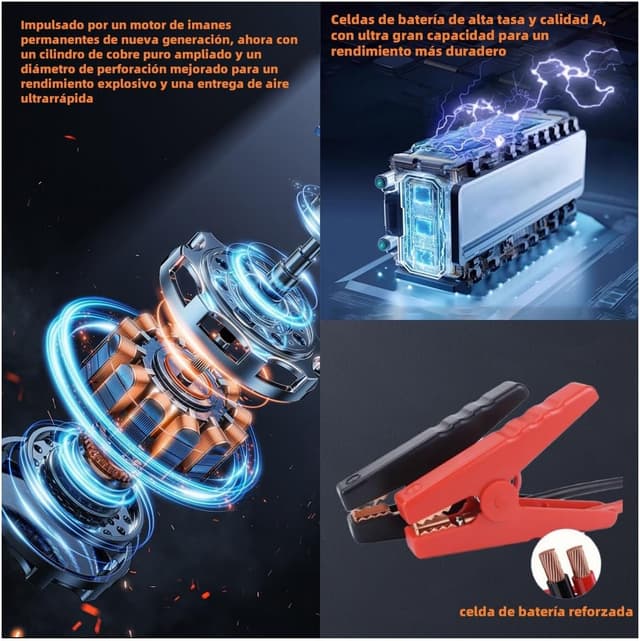 Detalle de UTRAI 8000A Arrancador 27.000 mAh