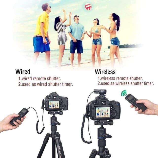 Detalle 2 de PHOLSY Kamera-Fernauslöser mit HDR, Intervallometer und kabelloser Funkbedienung für Nikon Z & D Serien