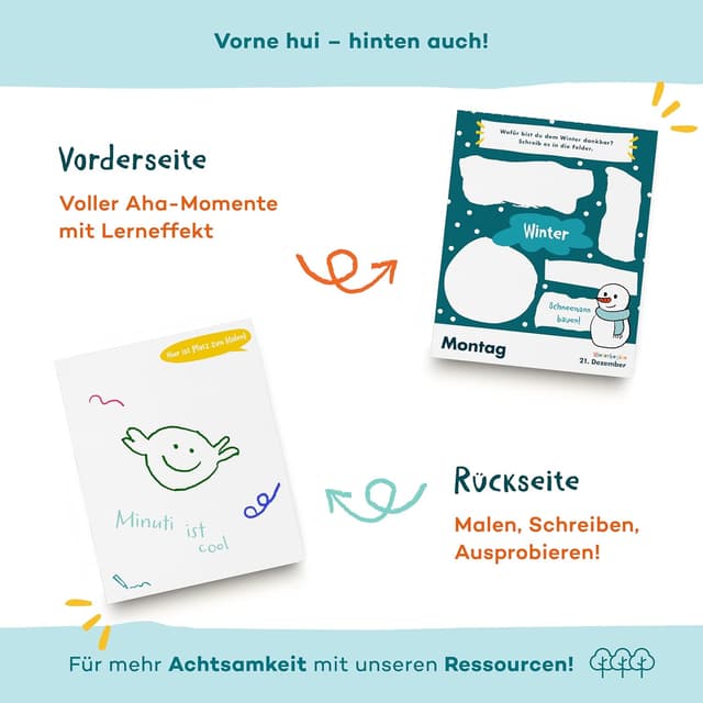 Thumbnail 6 de 6-Minuten Abreisskalender 2026 Kinder 365 📅