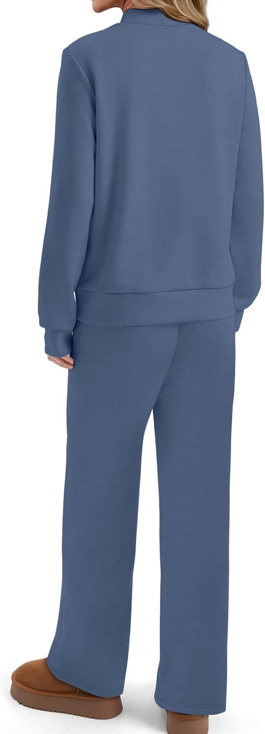 Thumbnail 4 de Sampeel Two Piece Sets for Women Mock Neck Loungewear XS-2XL