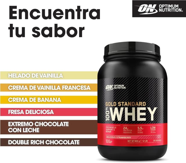 Thumbnail 4 de Optimum Nutrition Gold Standard 100% Whey 900 g