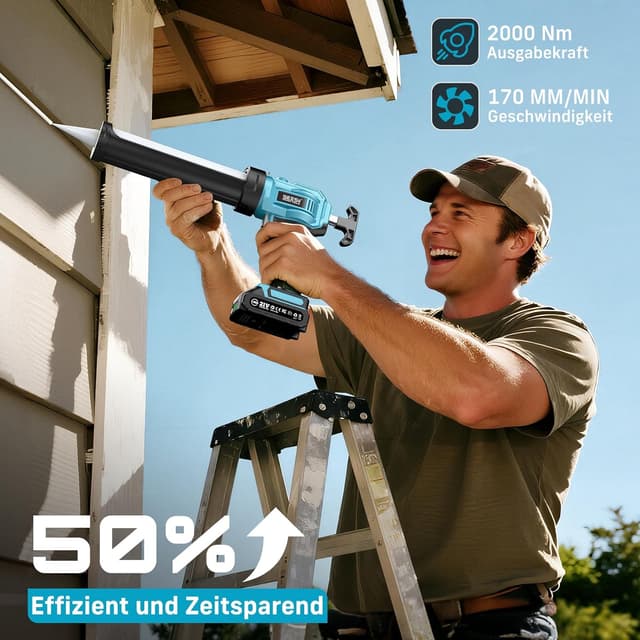 Detalle 2 de SEESII Akku-Kartuschenpistole 300 ml