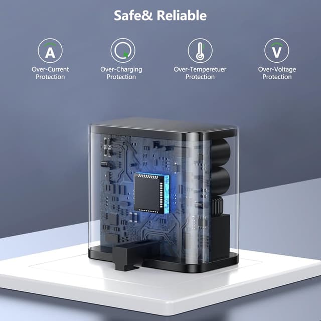 Detalle de Samsung Galaxy S25 25W Fast Charger 2-pack with 2m cable