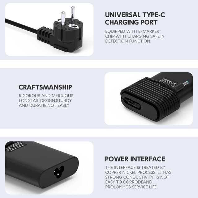 Detalle de 150-W HP Laptop Netzteil 19,5V 7,7A (4,5×3,0 mm, blau) für Omen / Pavilion Gaming / ZBook Studio