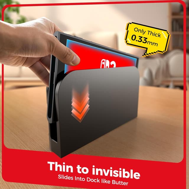 Thumbnail 4 de NEWDERY Screen Protector for Nintendo Switch 2 2-pack