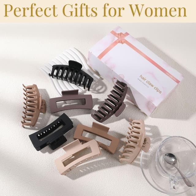 Thumbnail 5 de LuSeren 4.3" Large Hair Claw Clip for Thick Hair 🧖♀