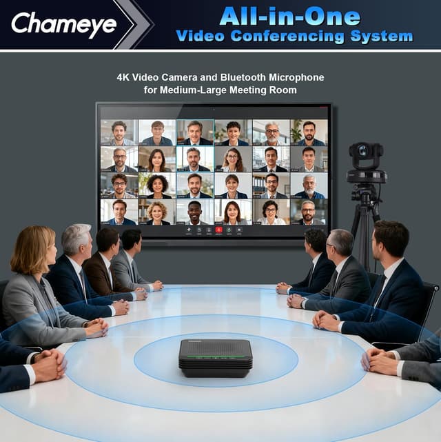 Detalle de Chameye C410 set PTZ 4K per Zoom 10x