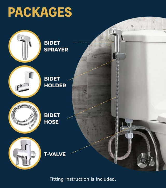 Thumbnail 5 de SIEYESCITY Handheld Bidet Sprayer 47in