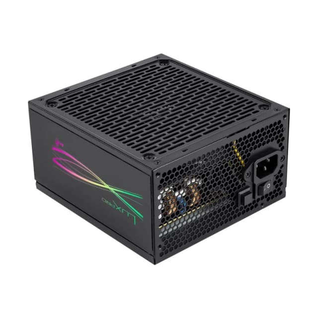 Detalle de Aerocool LUXPRORGB550M Fuente semi‑modular 550 W 🔌