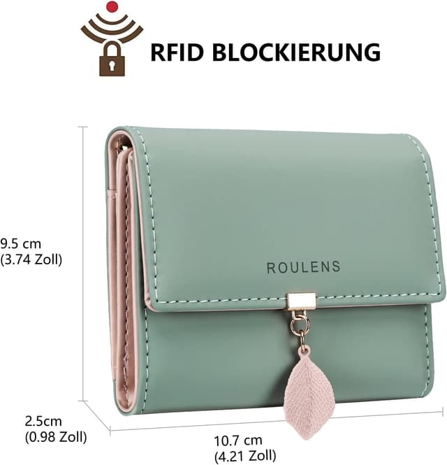 Detalle 2 de Roulens Damen-Geldbeutel RFID, 10,7 cm
