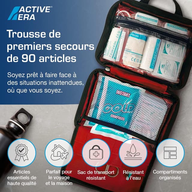 Detalle 2 de Trousse de premiers secours 90 articles